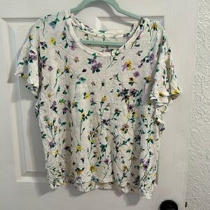 Loft floral top
